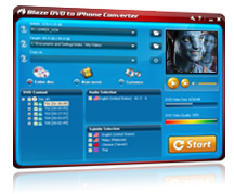 Click to view BlazeVideo DVD to iPhone Converter 3.0.0.4 screenshot