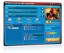Click to view BlazeVideo DVD to PSP Converter 3.0.0.4 screenshot